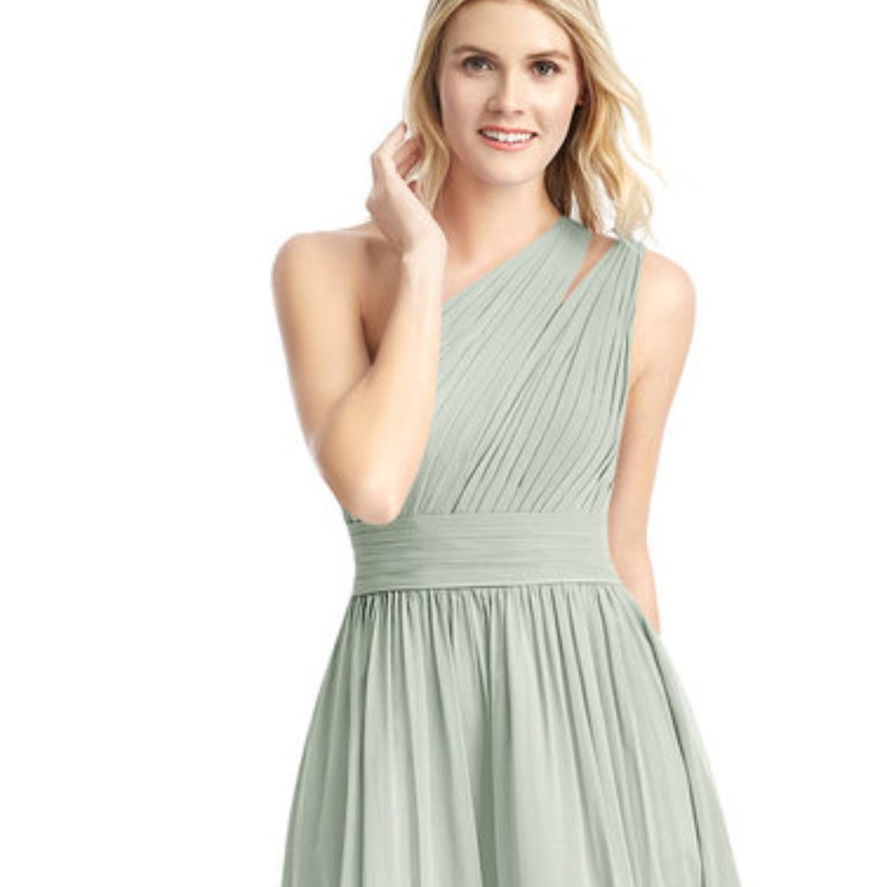 Dusty Sage Azazie Dress